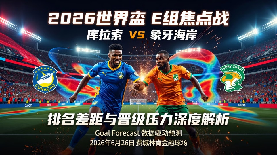 2026世足賽程6/26(五)台灣時間04:00 庫拉索vs象牙海岸(E組)